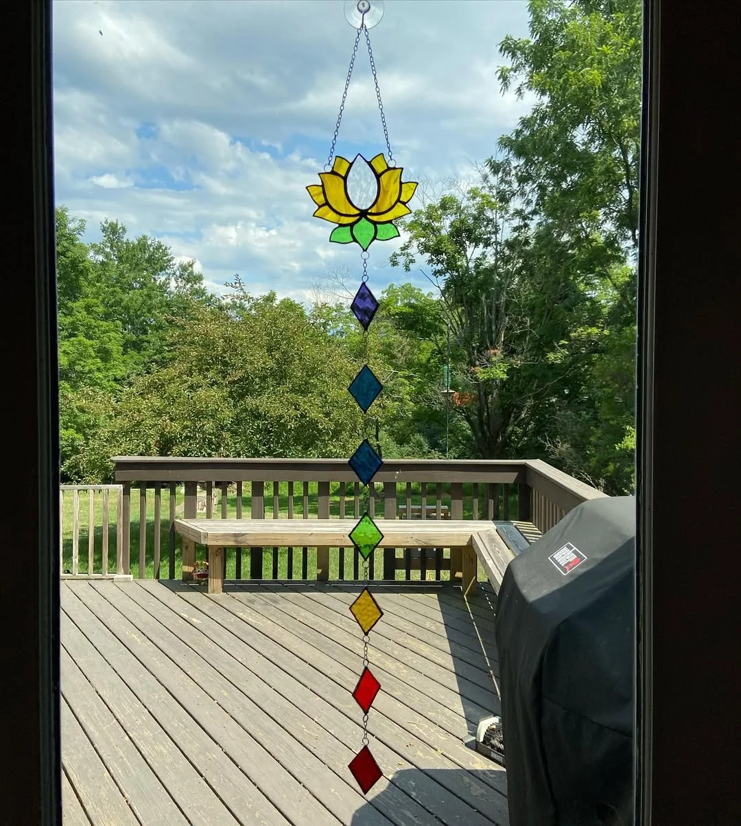 Sacred Moon Sun Catcher