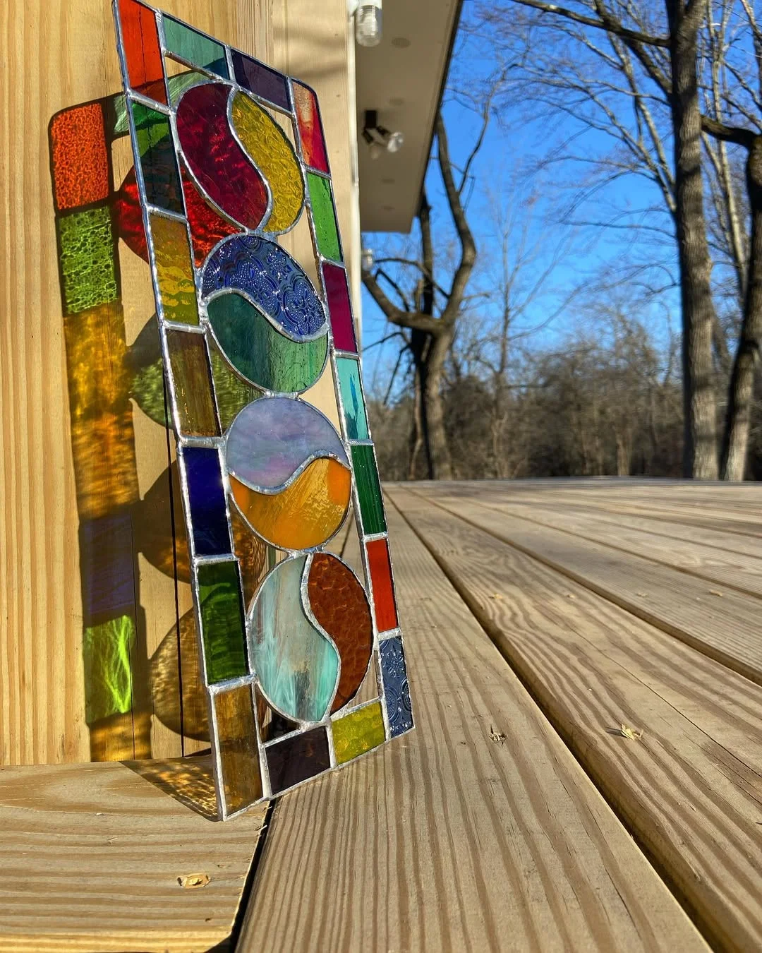 Golden Hour Bloom Sun Catcher
